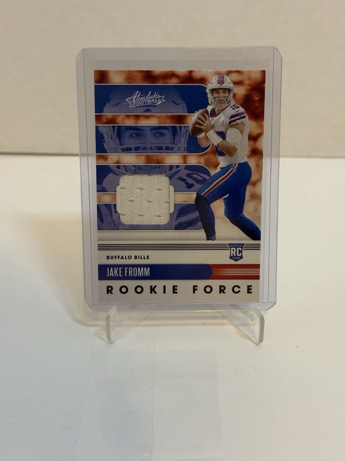 Jake Fromm Panini Absolute Rookie Force Relics #5 Base