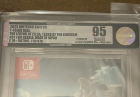 ✅Legend of Zelda Tears of the Kingdom - Not for Resale - VGA Graded 95 ✅