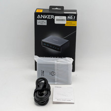 Anker Multi-Port Desktop Charging Station 200W, 6 Ports, GaN in Black A2683141 