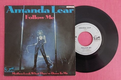 45 Touren AMANDA LEAR '' Follow Me '' 1978 BE getestet.