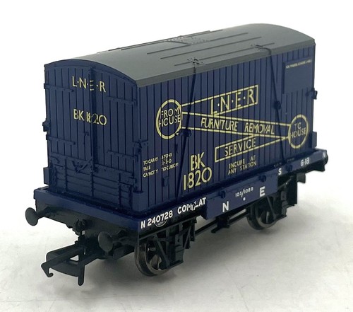 Hornby Spurweite OO (1/76) R 6573 - LNER Conflat & Container BK 1820 | Condition: Used
