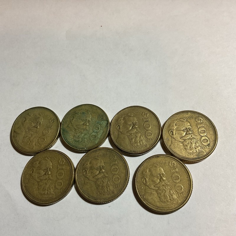 Estados Unidos Mexicanos $100 Coins