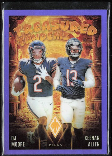 DJ Moore / Keenan Allen #TT-CHI card