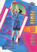 2020-21 Donruss #4 Nikola Vucevic Power in the Paint