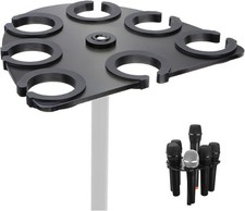 Microphone Holder Multi Mic Holder for Wired and Wireless Mics Multiple Micro...