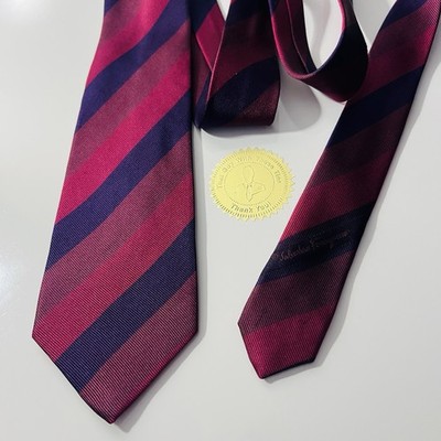 Rare Vintage/Antique New Cond. Brooks Brothers Irish Poplin Wool/Silk Blend Tie 