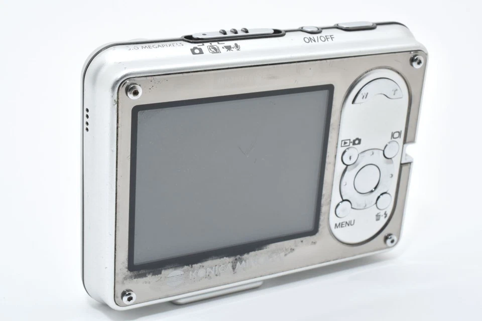 Konica Minolta Dimage X1 8.0 MP Digital Camera Silver Used From Japan - Image 4 of 4