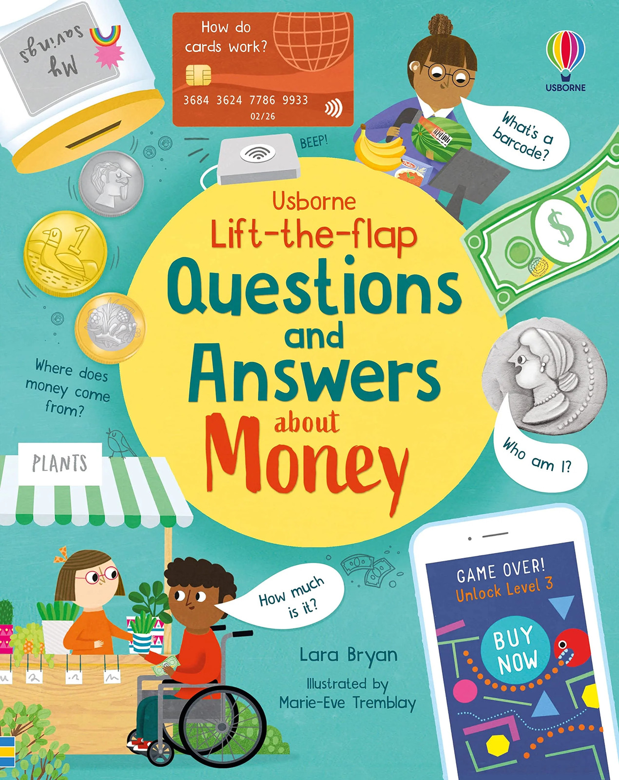Lift-the-flap Questions and Answers about Money By Lara Bryan Book | Bryan Lara