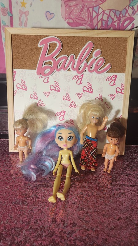 Random Dolls Lot - 4 Dolls - Vibe Girl Mia, Fisher Price + More