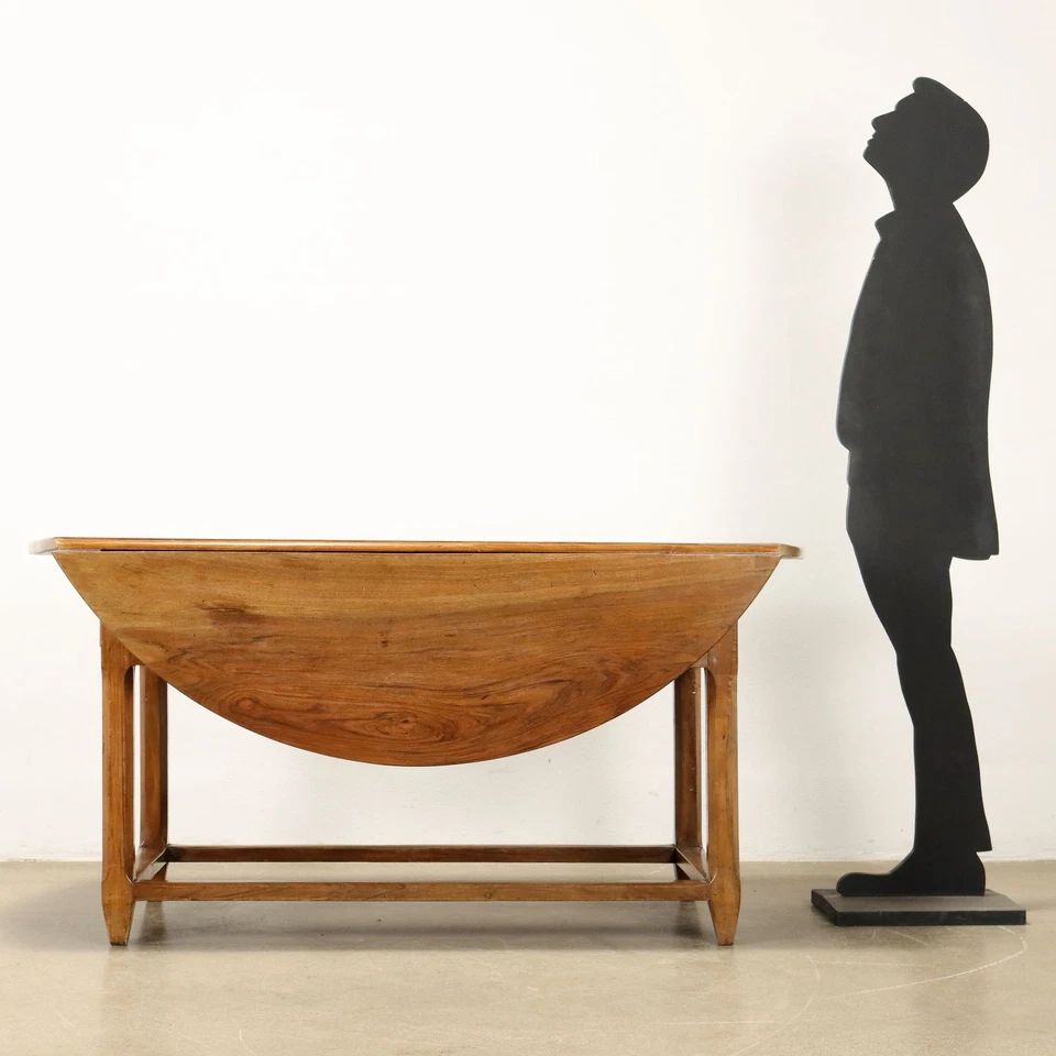 Table Ancienne en Noyer Sapin France XIXe Siècle - Photo 2/4