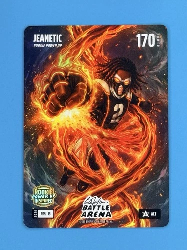 2026 Bo Jackson Battle Arena Ashton Jeanty Jeanetic NSCC N26 ALT RPU-13