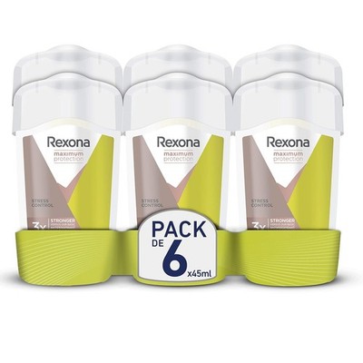 Rexona Deo Stick Maximum Protection Stress Control Anti Transpirant 6er 45ml