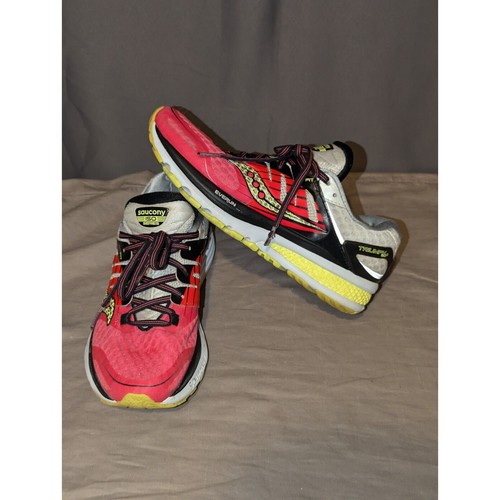 Zapatos Saucony para mujer 8 Triumph ISO 2 para correr coral plateado S10290-3 - Imagen 4 de 9