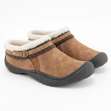 Jsport Women Jaynie Slip On Casual Shoe Lined Memory Foam All Terra Traction Tan