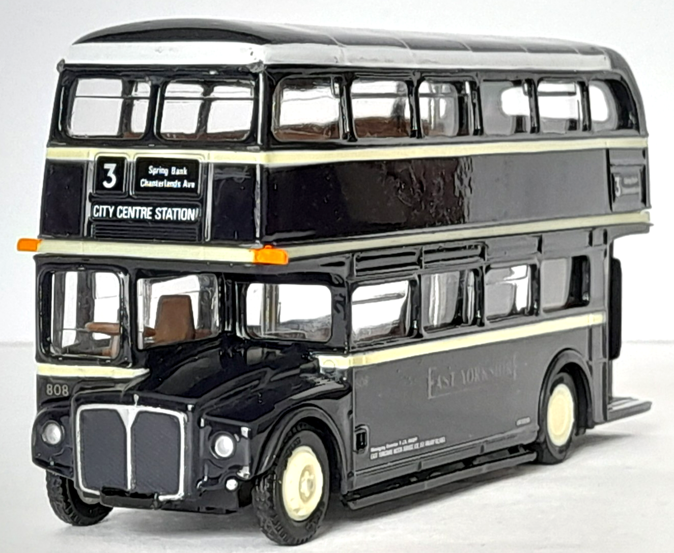 EFE 15606 AEC Routemaster Double Deck Bus - East Yorkshire - Route 3