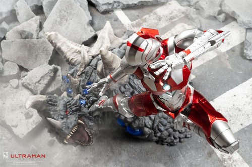 PureArts Ultraman VS Black King 1/4th Special Version Limited Painted Statue New - Picture 20 of 24