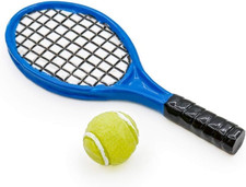 Miniature Tennis Racket Set,1/12 Scale Dollhouse Accessories and D cor Mini Doll