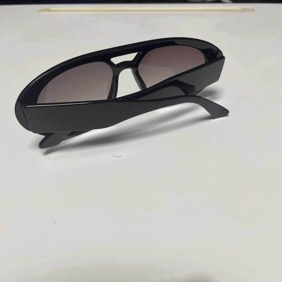 Vintage H&M Logo H&M 1253242 0 971389 Black Sunglasses Y2K China Collectible - Image 2 of 4