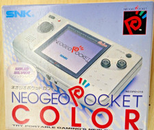 Vintage New SNK NeoGeo Pocket Color Solid sil...