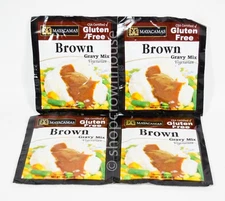 4 Mayacamas Gluten Free BROWN  Flavored Vegetarian Gravy Mix 0.88oz 12/15/2027