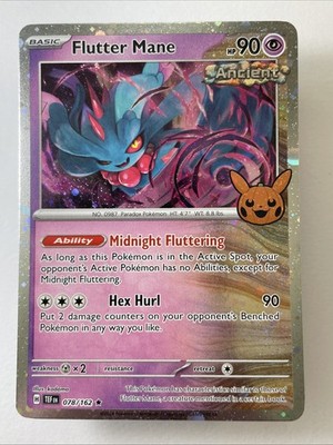 Flutter Mane (Cosmos Holo) 078/162 - Trick or Trade Booster 2024 Holo