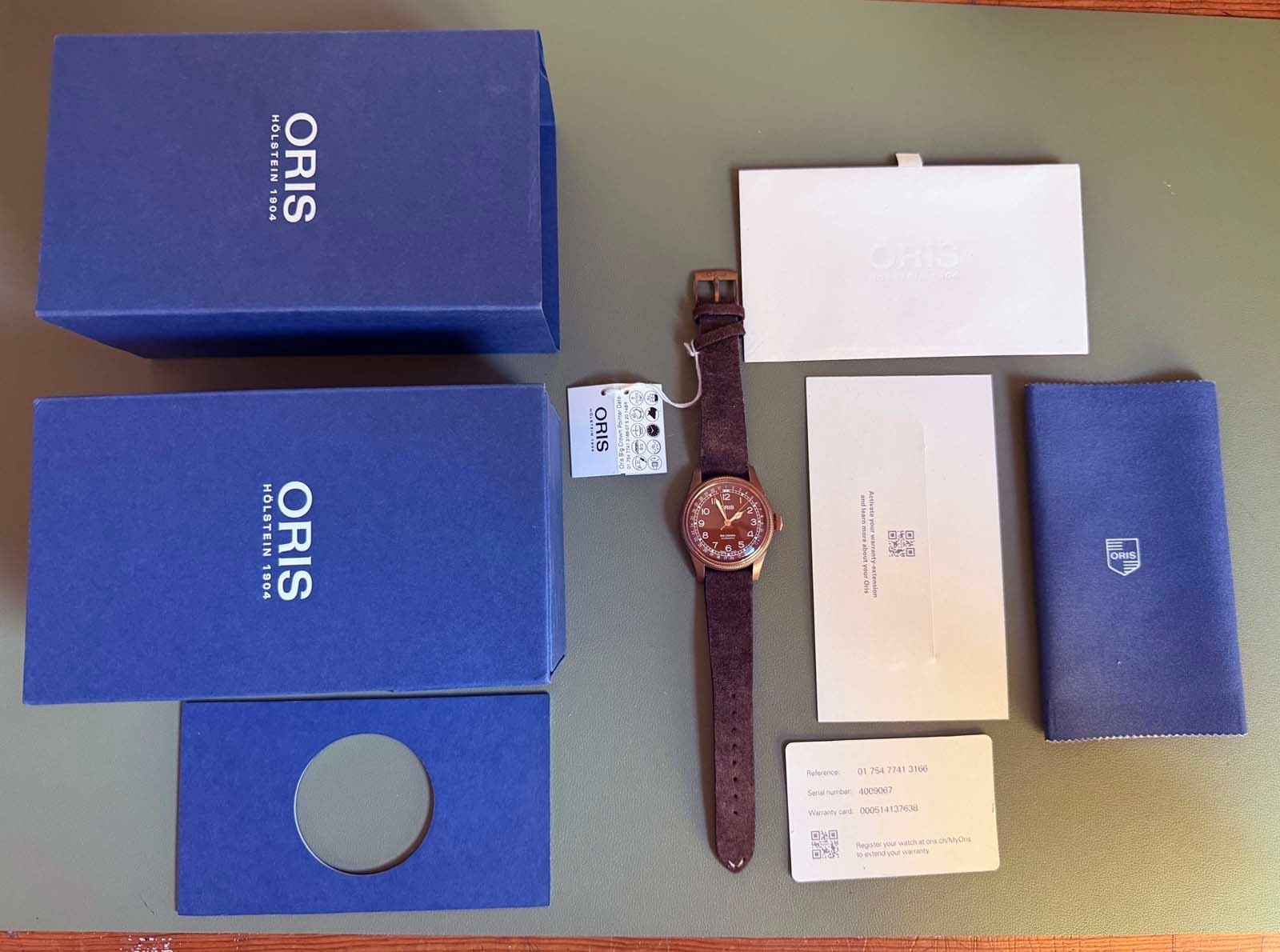 Oris Big Crown Pointer Date Automatic Brown Dial … - image 1