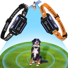 2 Pack E-FENCE GPS Wireless Dog Collar Fence System, Electric Dog Collar Fence