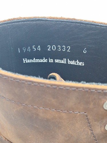 Thursday Mens Captain Handmade Brown Leather Boots 10.5 US - Picture 19 of 24