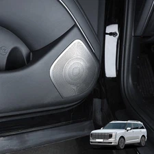 Stainless Steel Car Door Audio Speaker Cover For Hyundai Palisade LX3 2026 4Pc
