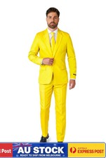 CA3166 Suitmiester Yellow Mardi Gras Pumpkin Stag Oppo Suits Opposuits Costume