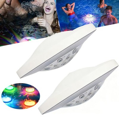 Schwimmende Poolleuchte 7 RGB-Farben Disco & Spa-Beleuchtung LED Pool Lichter