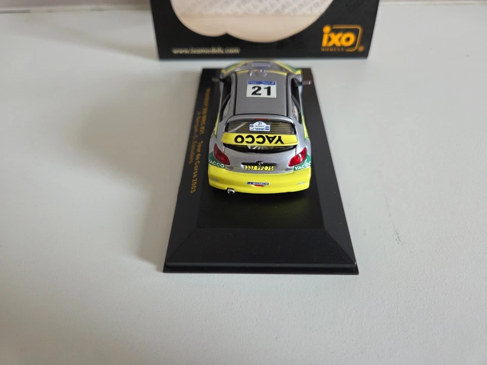 IXO 1/43 Peugeot 206 WRC Bengue/Escudero - Tour de Corse 2003 - RAM131 - Photo 4/4