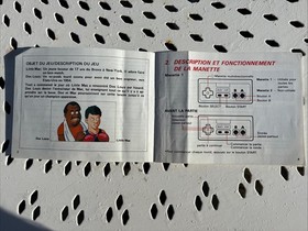 Livret Mode d&rsquo;emploi Punch-out Nintendo NES 