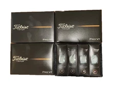 TITLEIST PRO V1 GOLF BALLS - Logo'd   - 4 DOZEN
