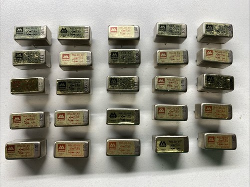 AROMAT RSL 2D-5V -- 2-Coil, 5V, SPST LATCHING Relays -(25PC)VGC.B44-4