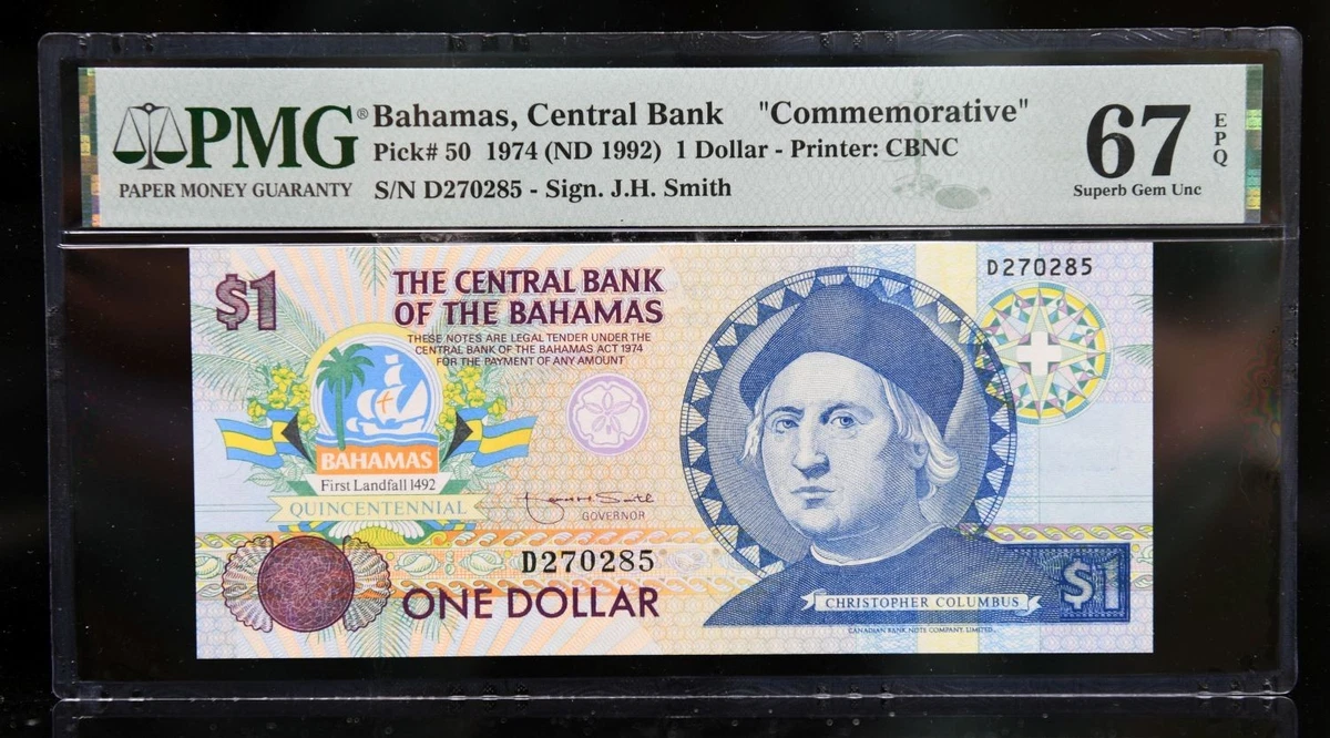 1974 Bahamian Paper Money for sale | eBay