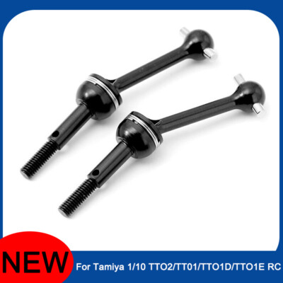 1 Pair 45# Steel CVD Antriebswellen für Tamiya 1/10 TTO2/TT01/TTO1D/TTO1E RC ADE