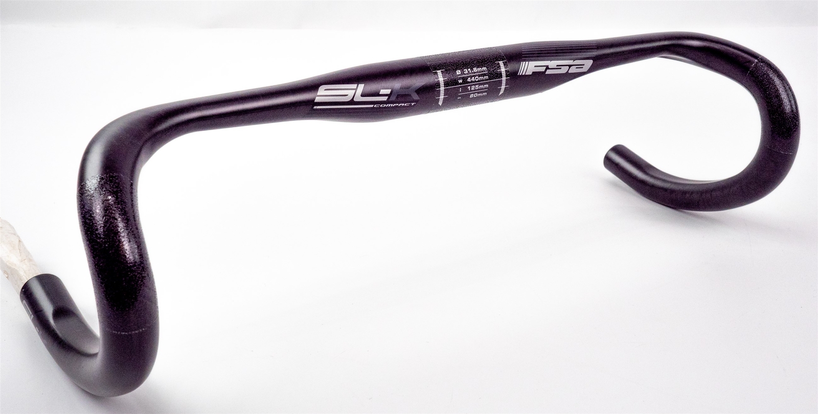 FSA SL-K Compact Handlebar Carbon 44cm 31.8 125mm Drop 80mm 