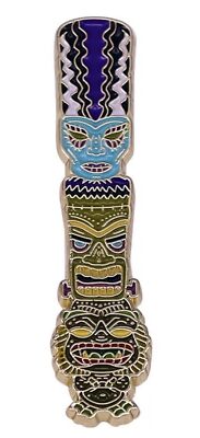 Totem Pole Frankenstein Monster Bride Creature From the Black Lagoon Horror Pin