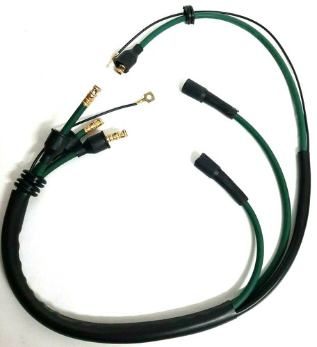 CAVI CANDELE SPINTEROGENO FIAT 500 F, L, D - ARP BY BRECAV - FILO BOBINA LUNGO - Foto 2 di 5