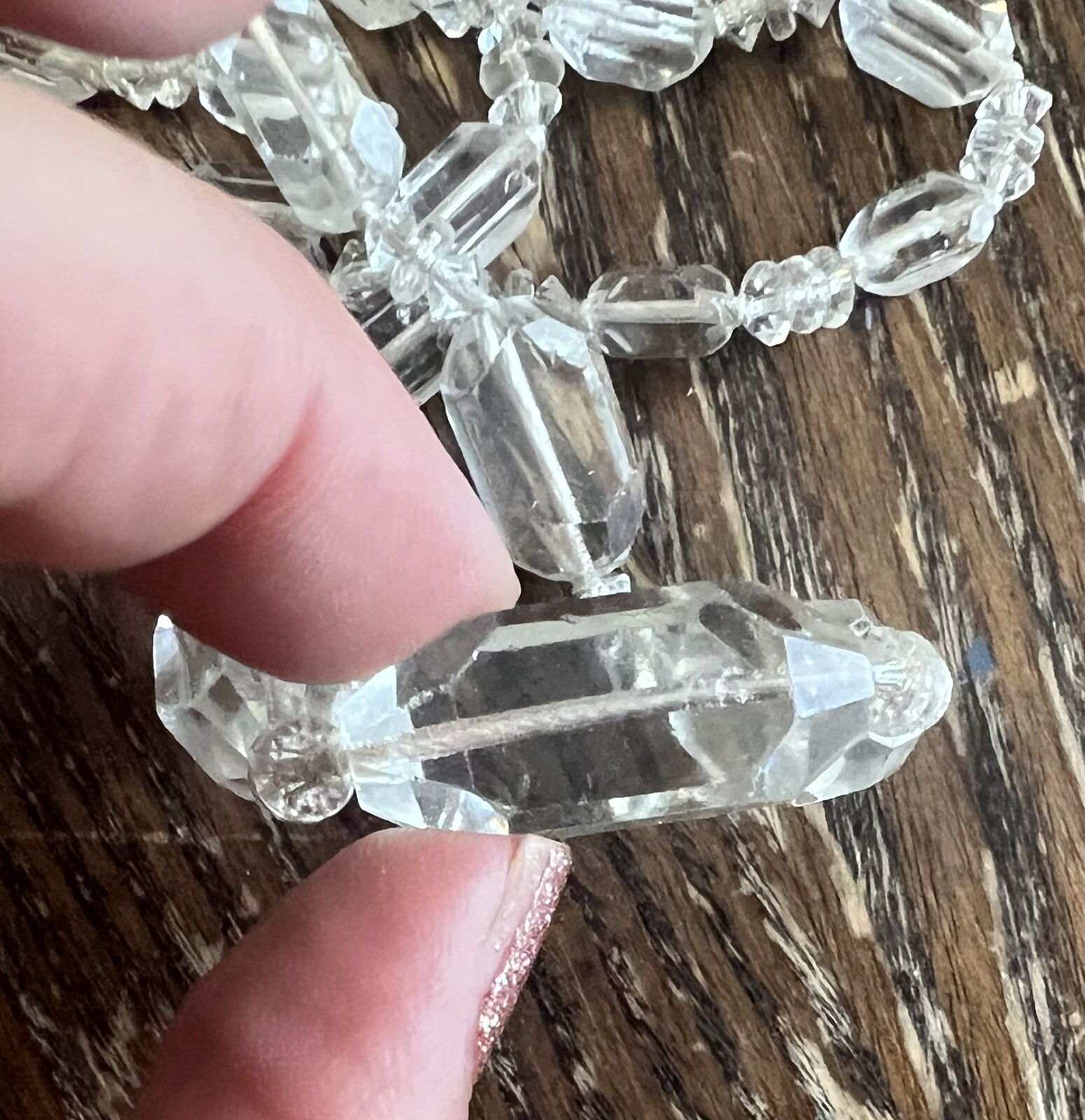 Old Clear Graduated Multi Sided Window Glass Mix … - image 6