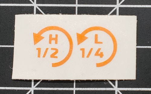 Stihl Chainsaw Carburetor setting screws Decals - Picture 35 of 35