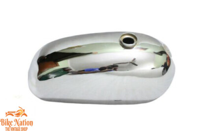 FIT FOR DUCATI 450 RT 450 R/T CHROME STEEL GAS FUEL PETROL TANK