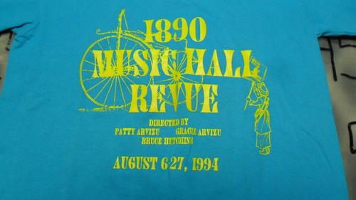 Medium VNTG Youth ‘94  Chino Community Theatre 1890 Music Hall Revue Shirt - Picture 2 of 6
