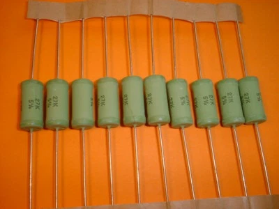 10x 27 kOhm / 4 Watt Widerstand Metalloxid (MOX) 5%