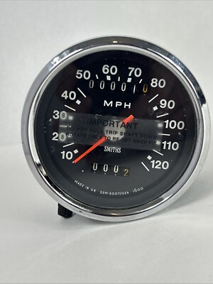 Genuine Smiths Speedometer SSM 5007/02A BSA Triumph Made in UK Rebuilt