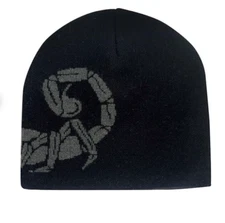Agilite Woven Scorpion technical Beanie Hat-One size fits all Black