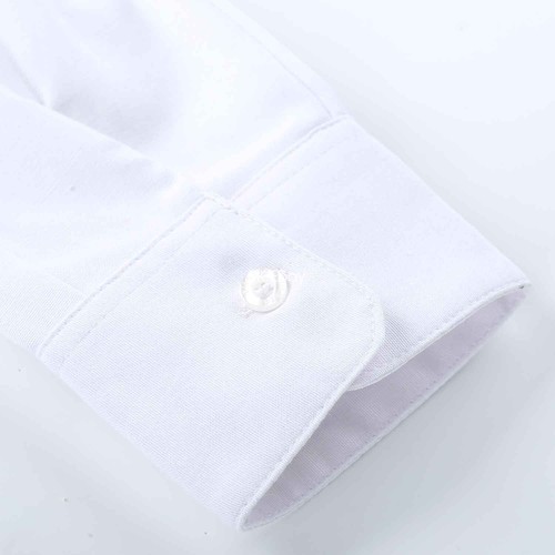 Bienzoe Boys School Uniform Shirt Long Sleeve Dress Button Down Tops 2 PCS Pack - Picture 6 of 22