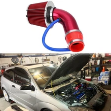 75mm/3" Cold Air Intake Fliter Pipe Kit & Cold Air Filter For Ford Focus SE,ST