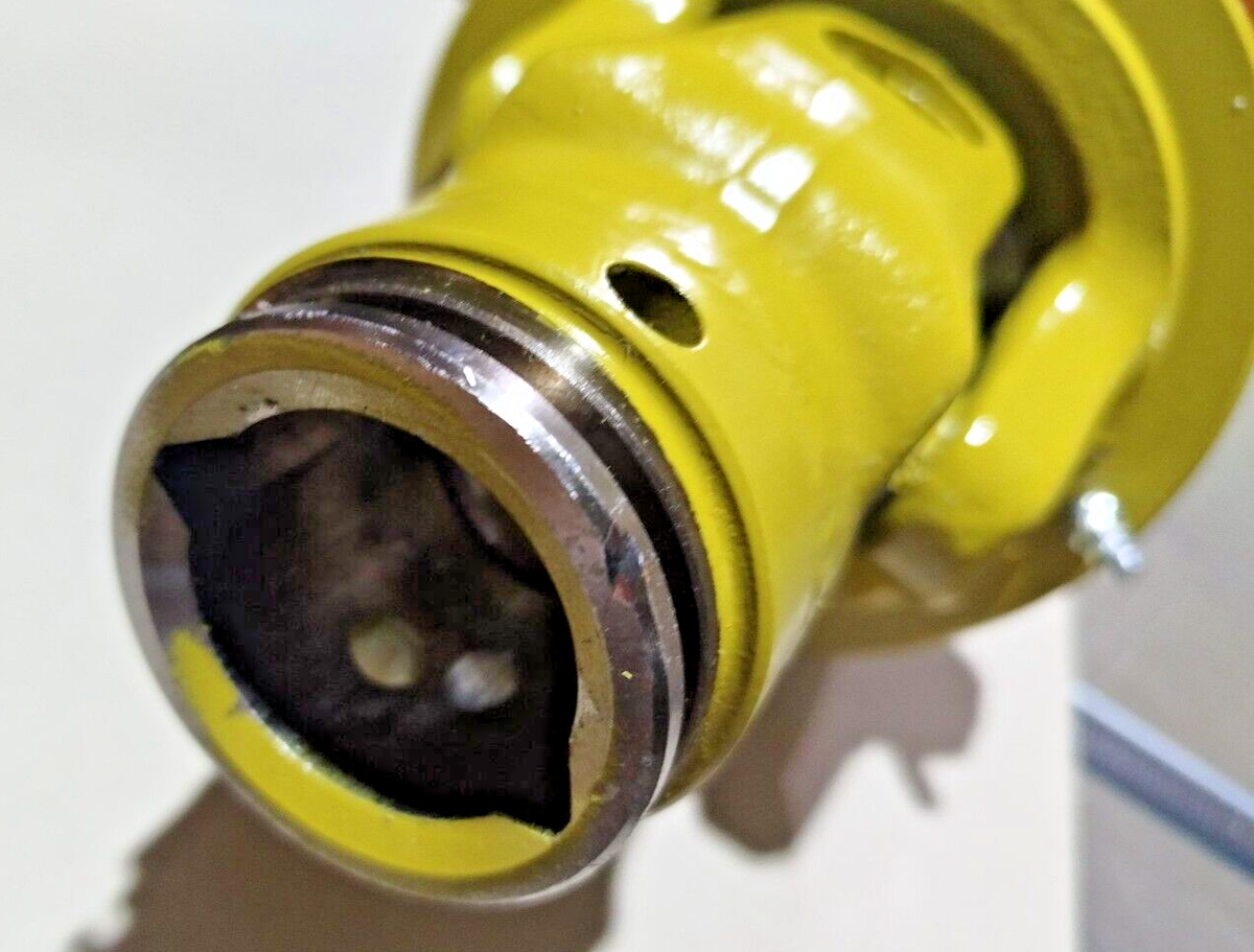 Cadre Argent Double Grand Angle Cardan à Deux Faces L. 1410 1 3/8 6 Pour  70-90 Ps Grand Piece